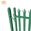 2.1x5m Green Powder Coated Palisade Fence Gate